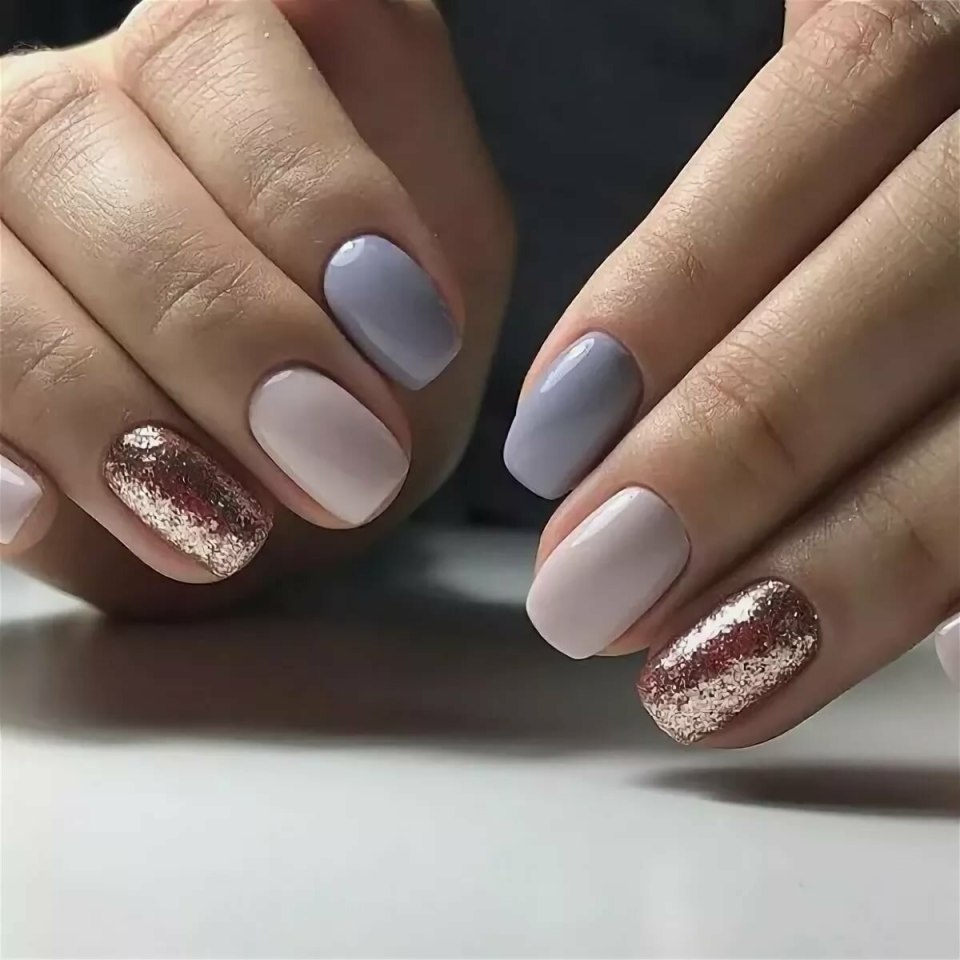 Маникюр на короткие