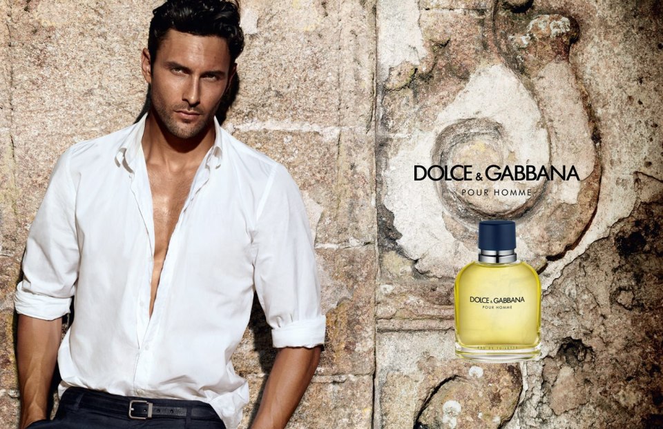 Dolce Gabbana pour homme advertising