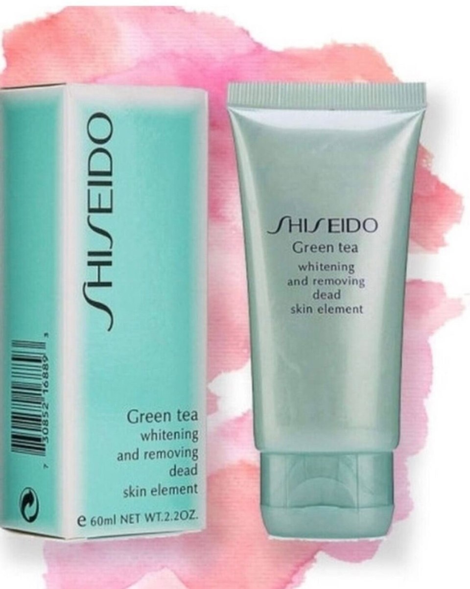 Пилинг для лица Shiseido "Green Tea" 60 ml