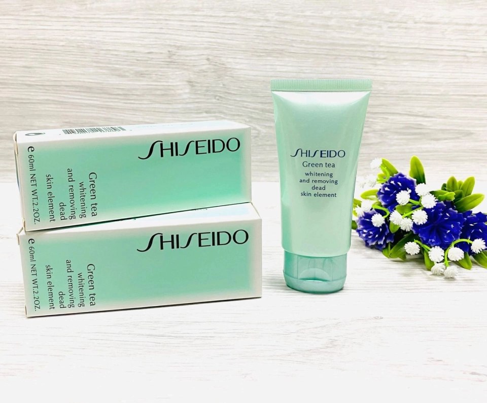 Пилинг для лица Shiseido "Green Tea" 60 ml