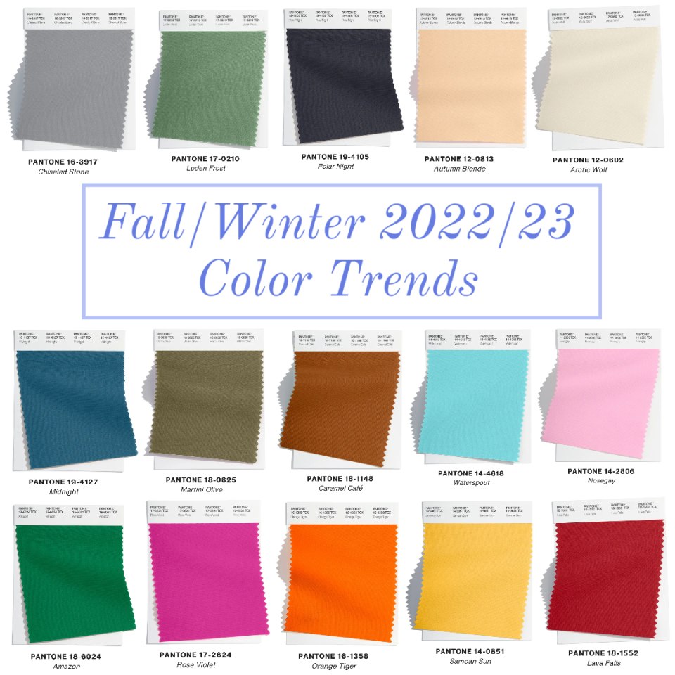 Цвет Pantone 2023