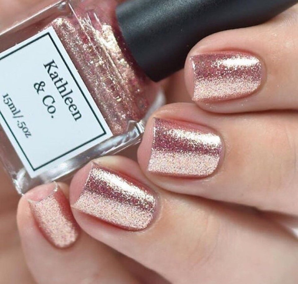Лак для ногтей Golden Rose glitter