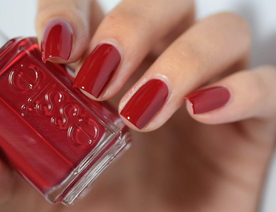 Essie лак красный палитра