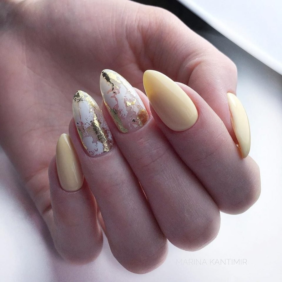Nail миндаль 2020 тренд