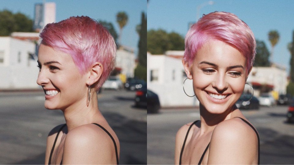 Lisa Cimorelli стрижка