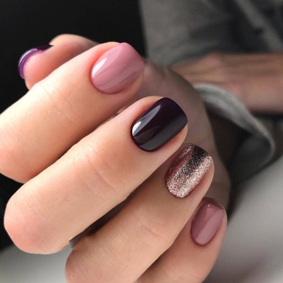 Ногти короткие