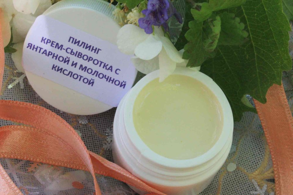 Крем на основе янтарной кислоты