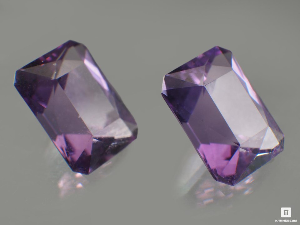 Аметист, огранка 8х8 мм (2 CT)