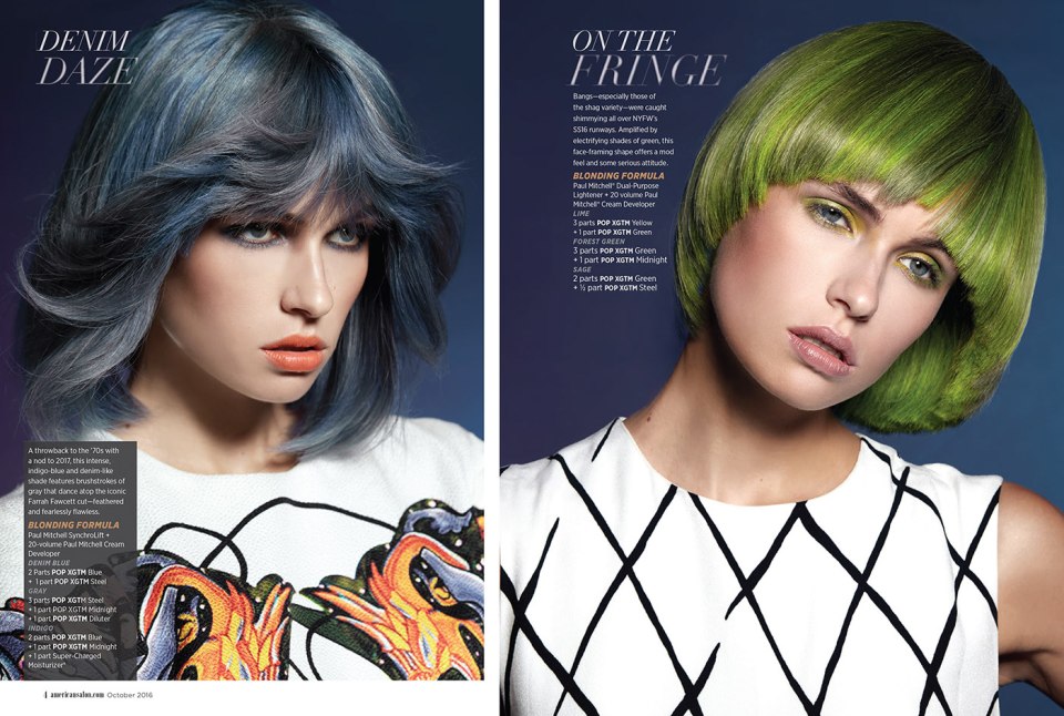 Волосы AIRTOUCH Paul Mitchell