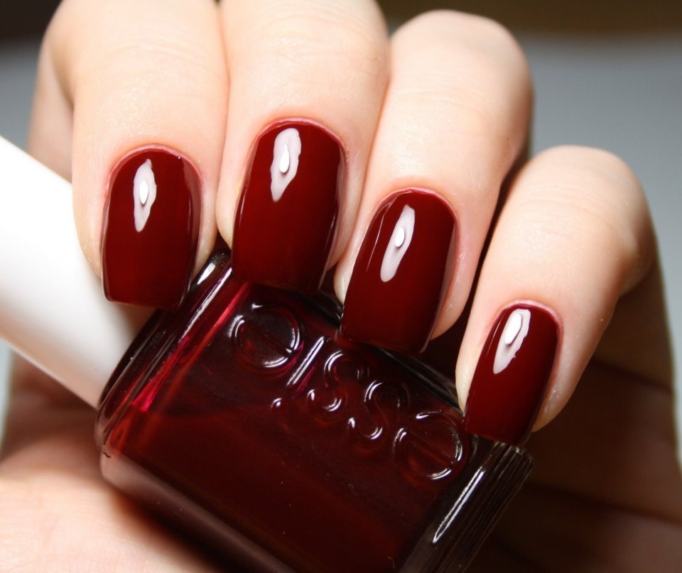 Essie лак марсала