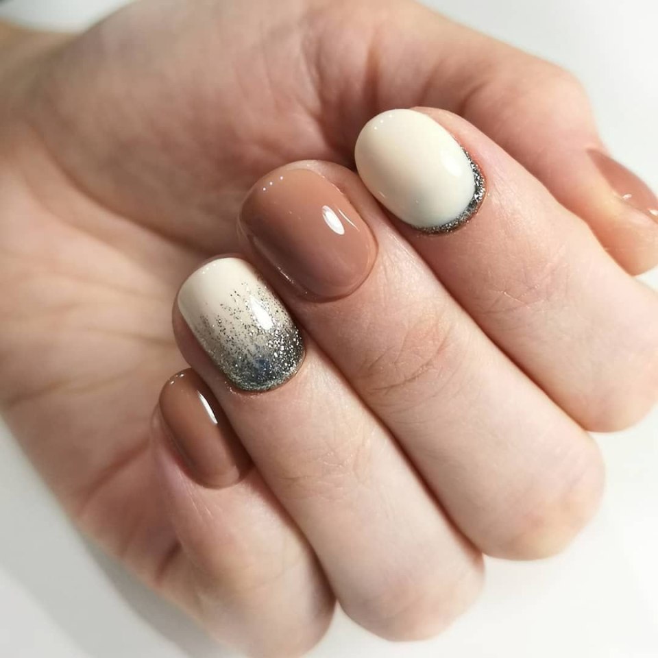 Маникюр на короткие овальные