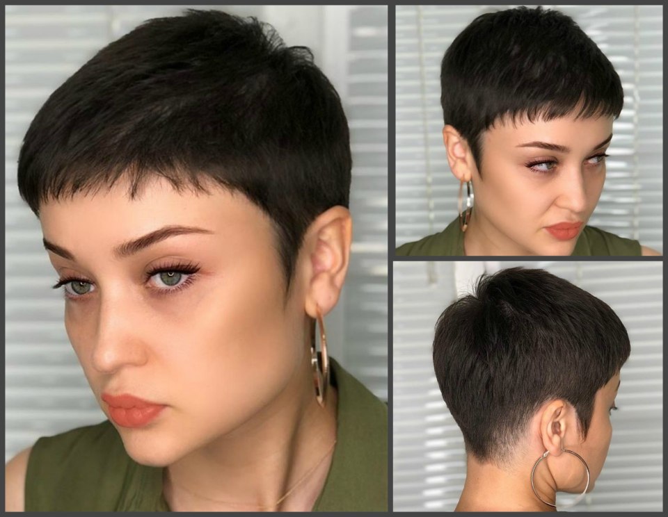 Короткие женские стрижки со всех сторон