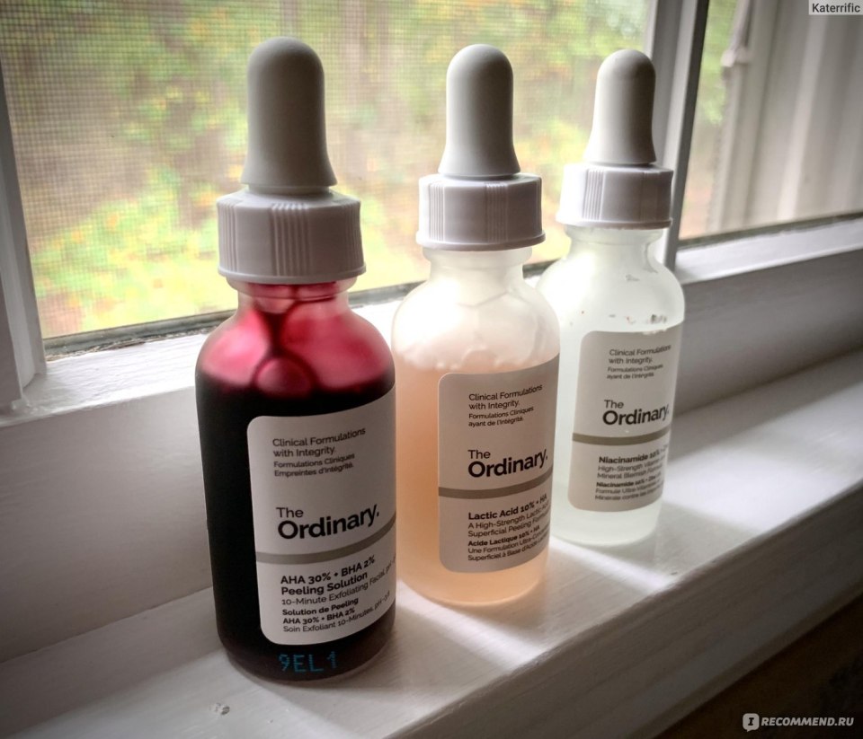 Гликолевый пилинг the ordinary