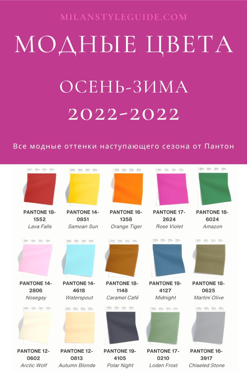 Институт пантон цвета 2023