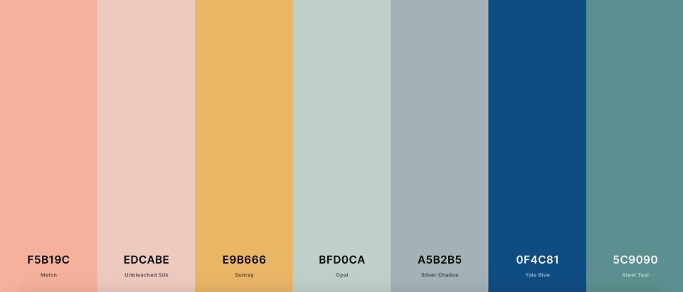 Цветовая палитра Pantone 2021