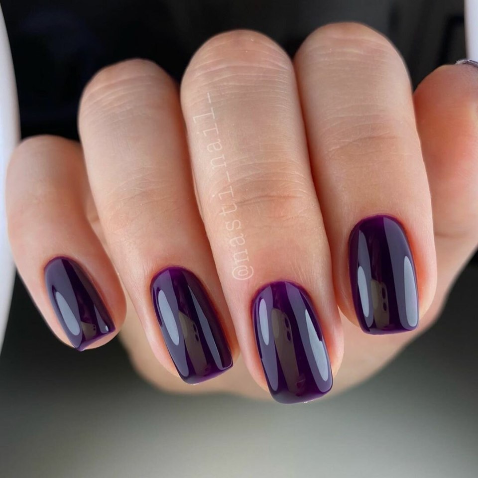 Модный цвет ногтей