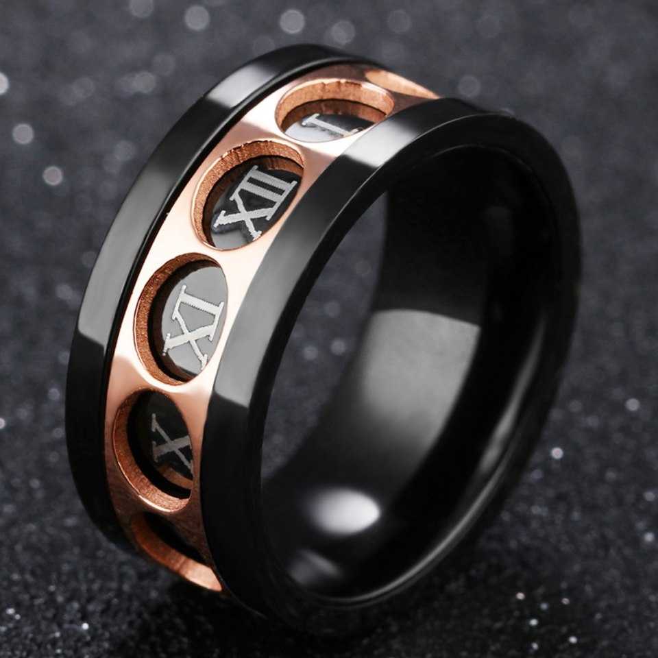 Мужской кольца CR 6305 Black