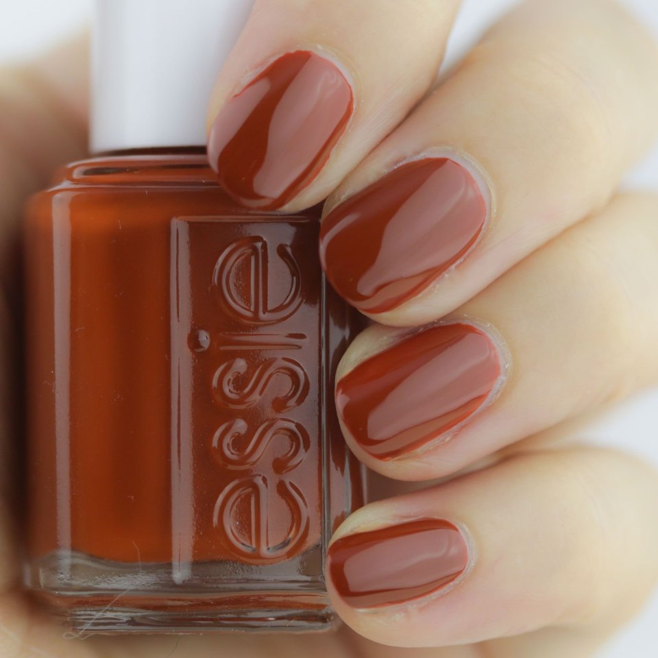 Essie лак для ногтей оранжевый