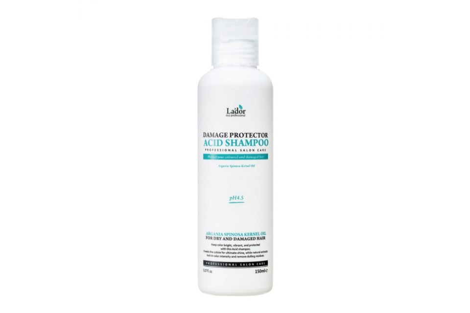 Lador шампунь с аргановым маслом Damage Protector acid Shampoo 150 мл