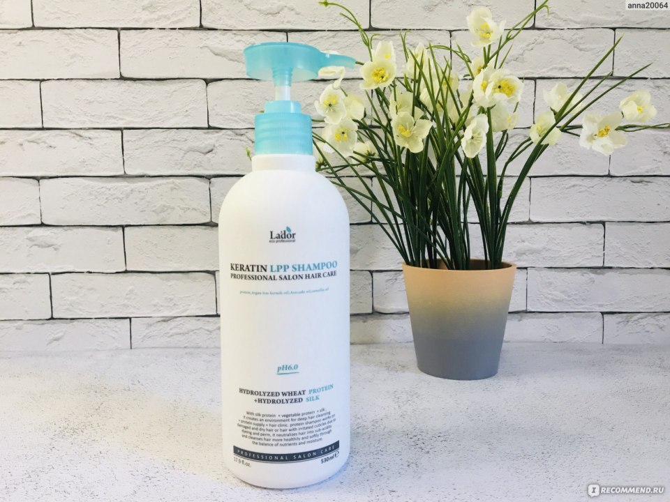 Lador Keratin lpp Shampoo PH 6.0