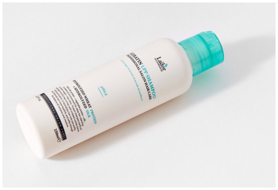 Lador шампунь для волос кератиновый - PH 6.0 Keratin lpp Shampoo, 150мл