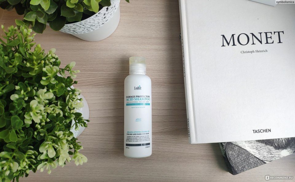 Shampoo lador Damaged Protector acid бесщелочной шампунь с коллагеном и арганой 900 мл