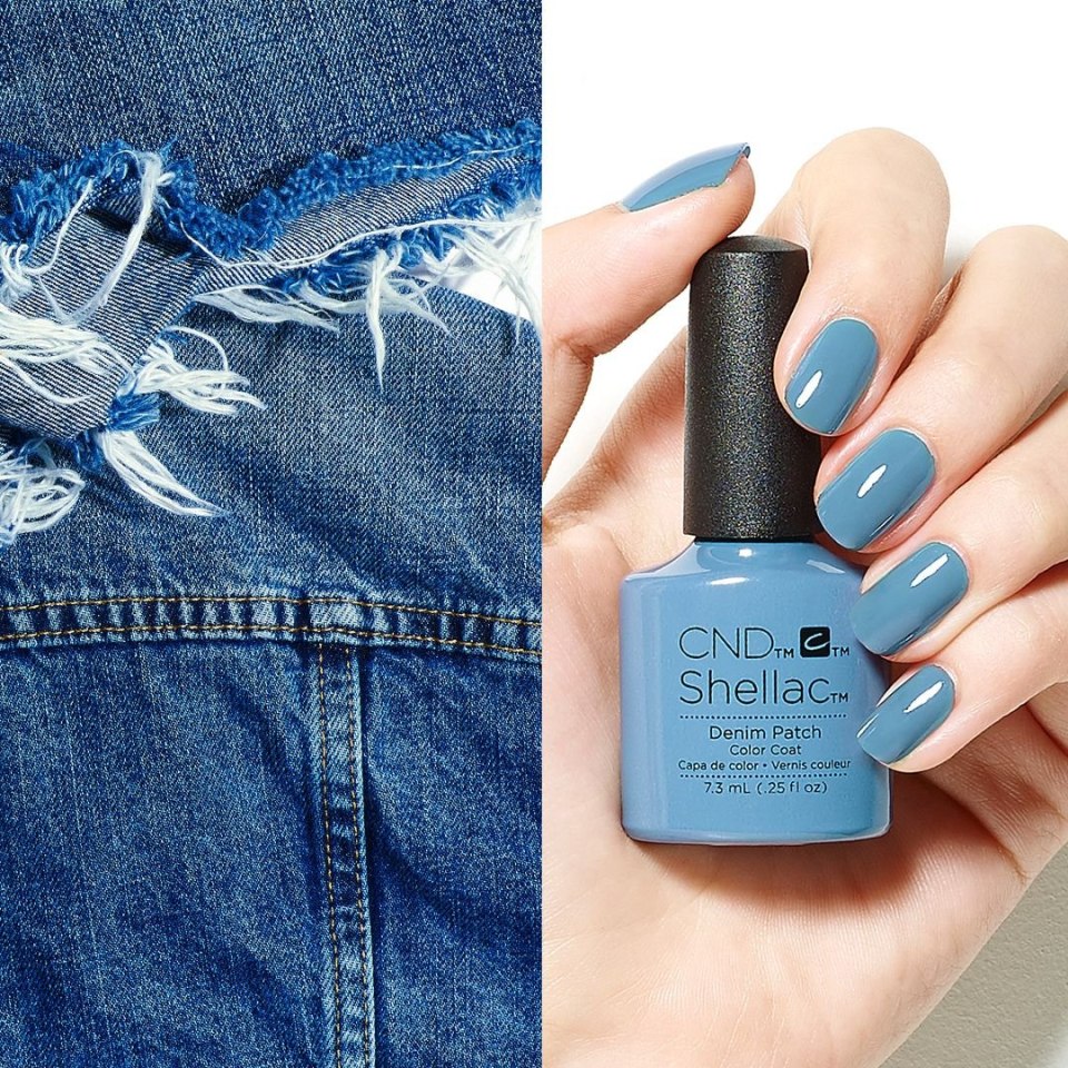 CND Shellac Denim Patch