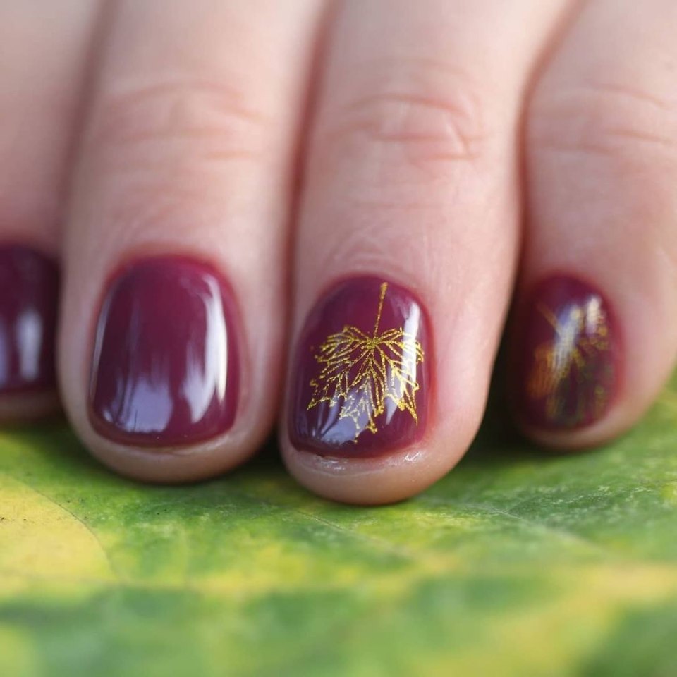 Ногти осень