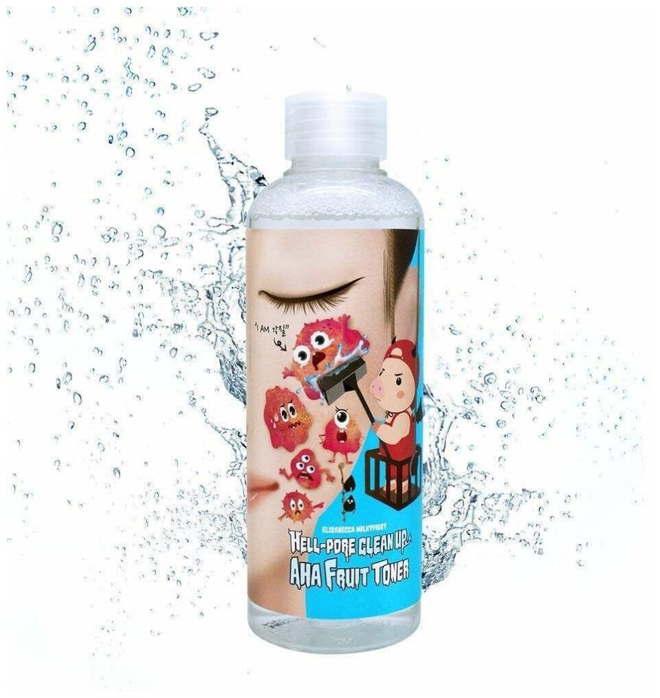 Тонер с фруктовыми кислотами Hell-Pore clean up Aha Fruit Toner 200мл