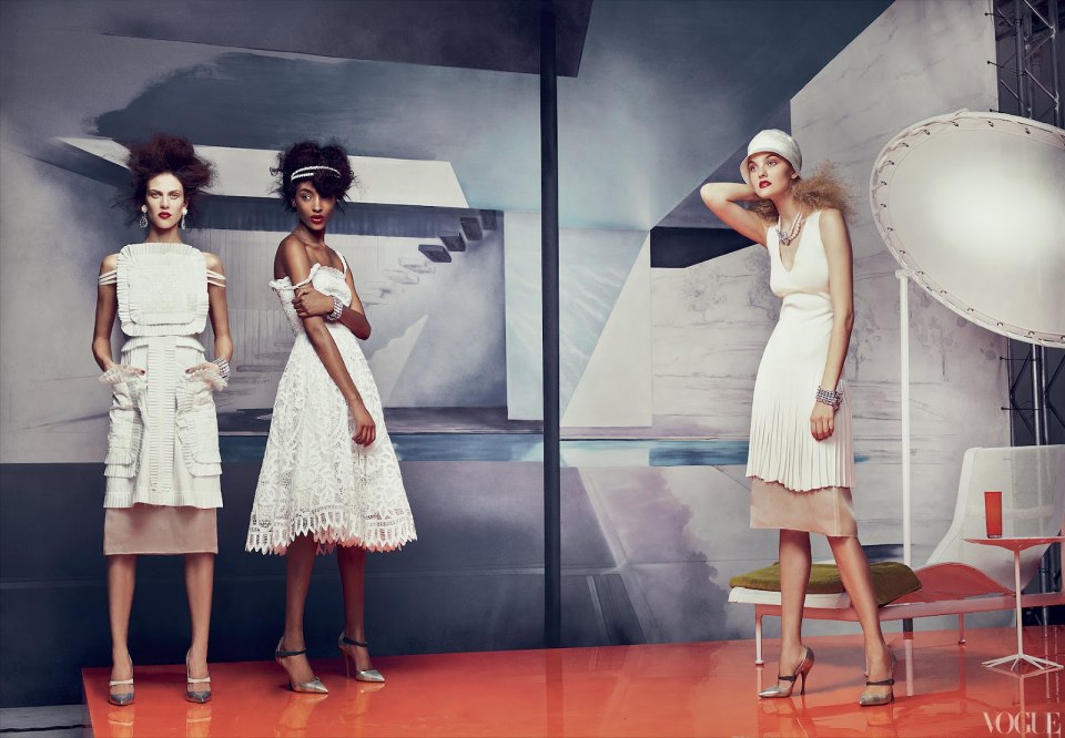 Модные фотосессии Vogue