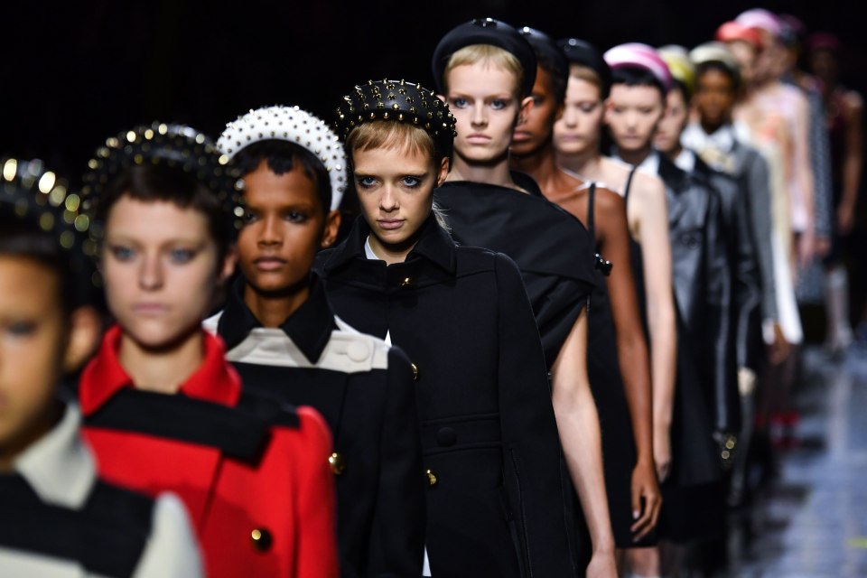 Ободки Prada 2020