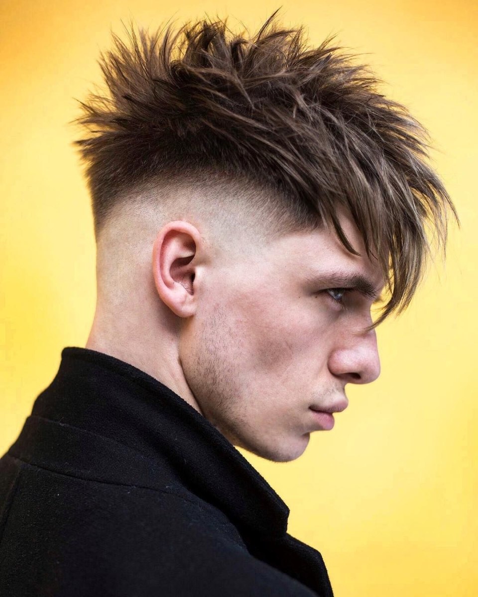 Spiky hair стрижка