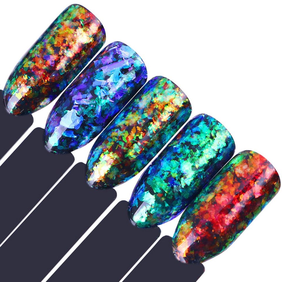Born pretty, Chameleon Nail Powder - пигмент хамелеон