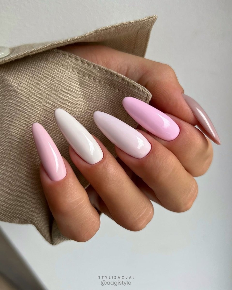 Однотонный маникюр 2022