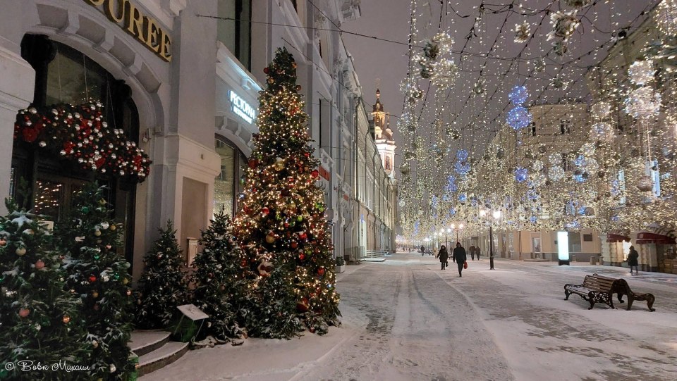 Новогодняя Москва 2022