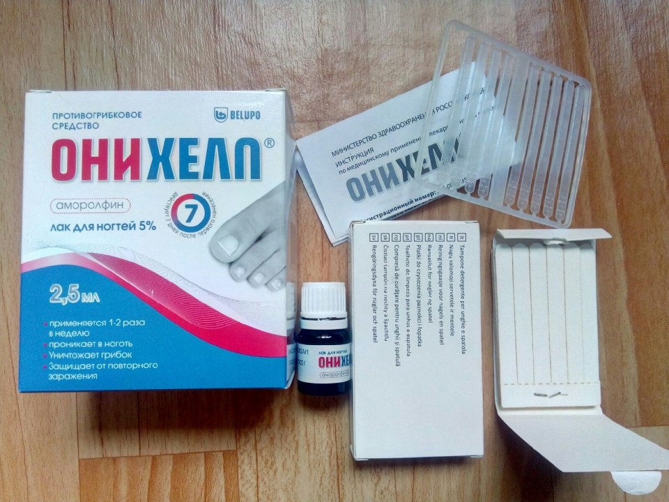 Онихелп лак от грибка