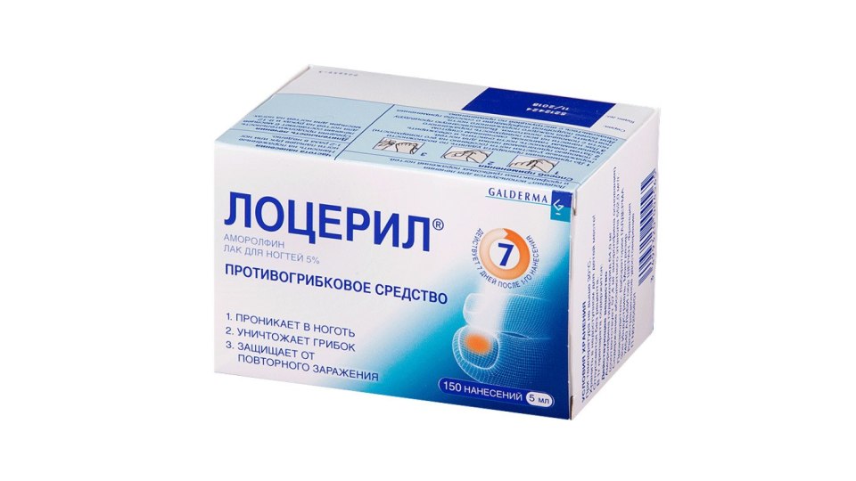 Противогрибковые препараты для ногтей ног