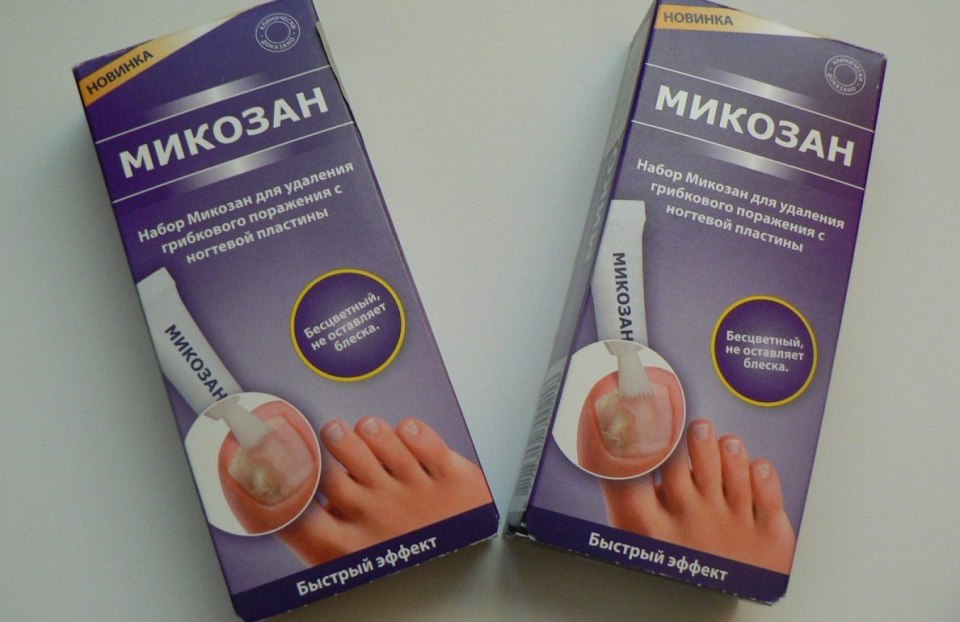 Мазь меказин от грибка