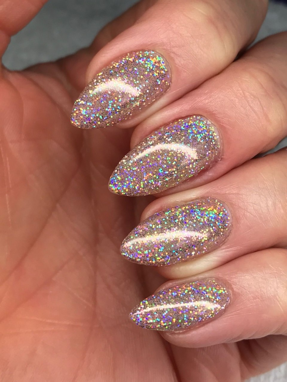 Глиттер Holographic Red, 10г