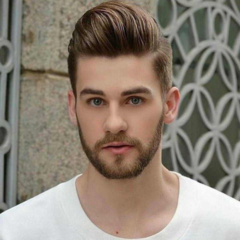 Помпадур Pompadour стрижка
