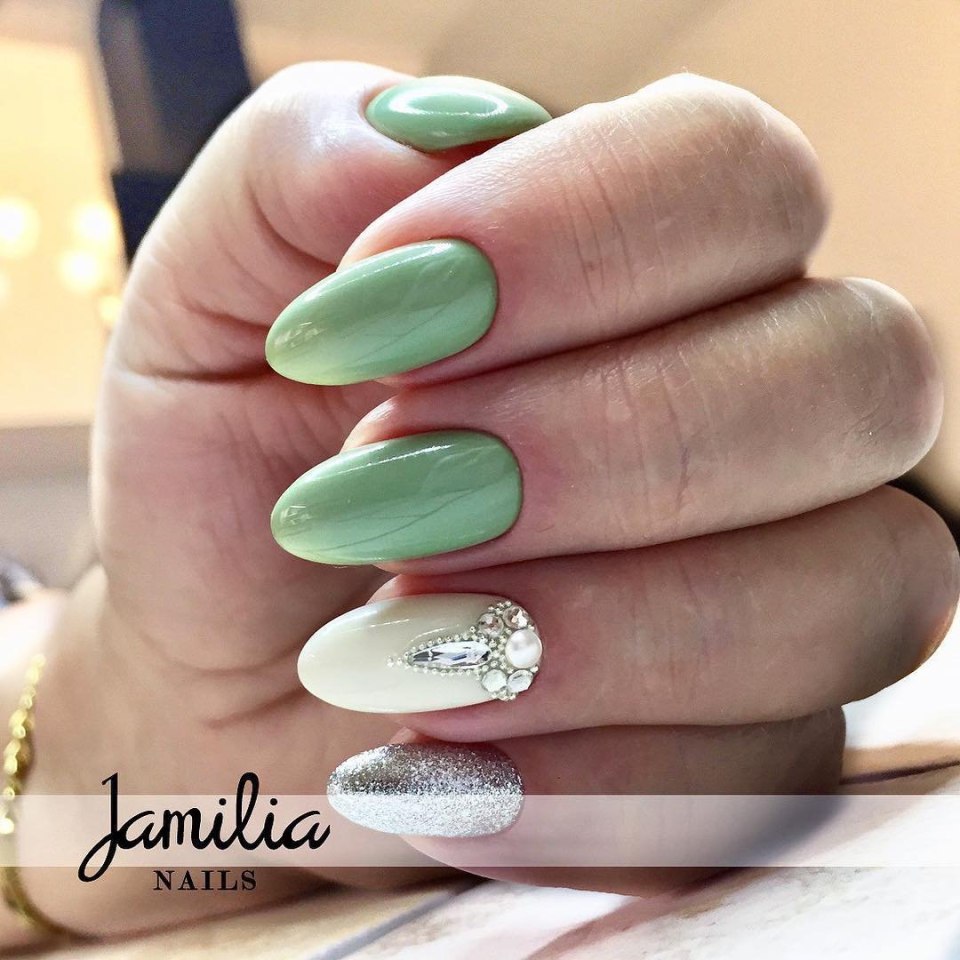 Гель лак uno 435 фисташковый - Pistachio