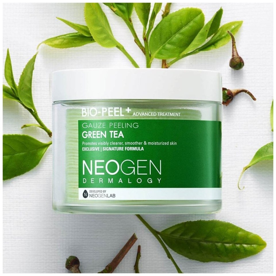 Пилинг-пэды с зеленым чаем Neogen Dermalogy Bio-Peel gauze peeling Green Tea(200 мл/30 шт)
