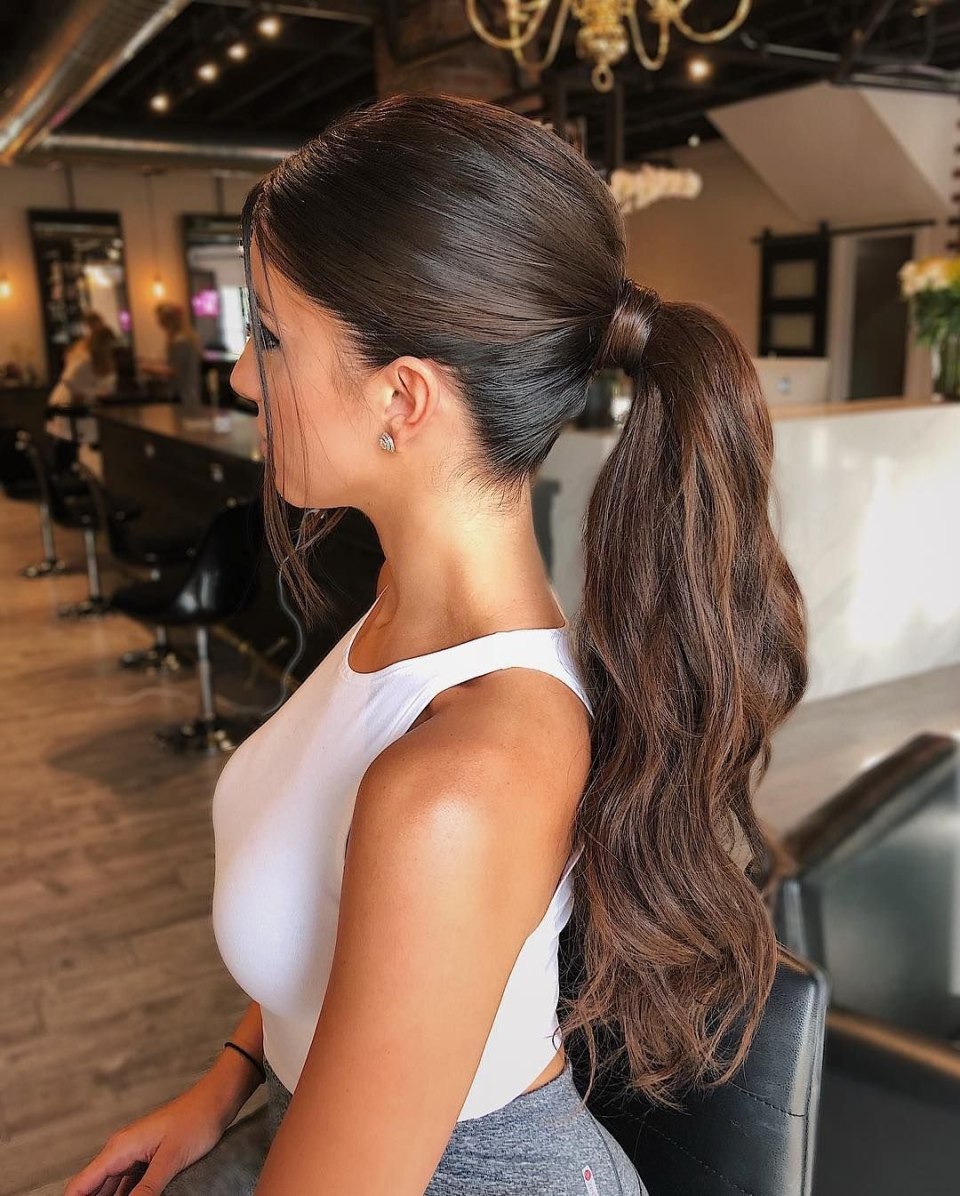 Хвост ponytail
