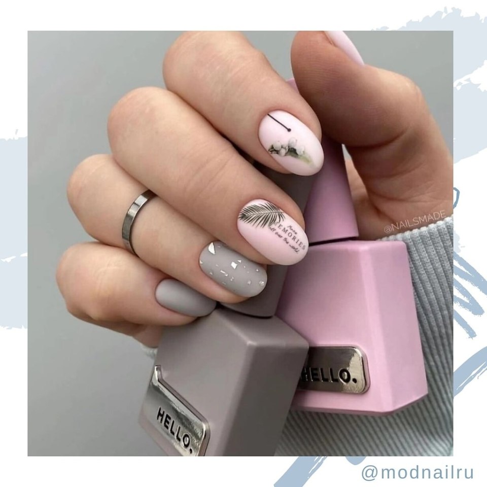 Маникюр красивый дизайн молодежный