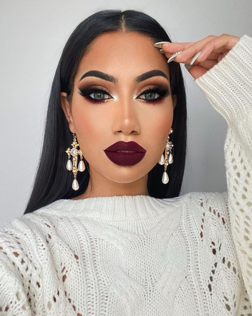 Макияж Ксении Бородиной